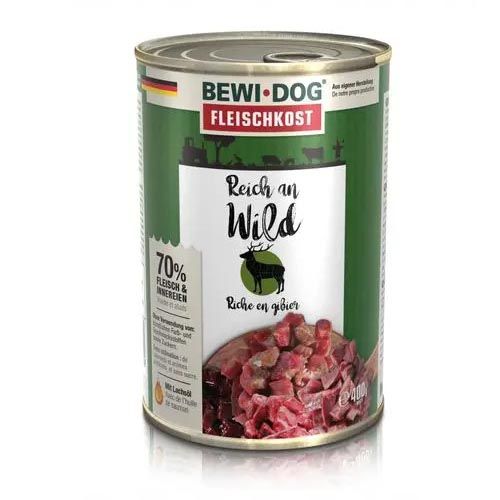 Bewi Dog Rich in Venison (Latas) 6 x 400 gr