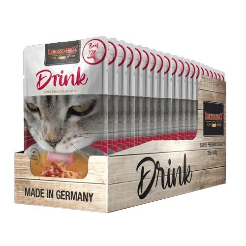Leonardo Drink Beef (Saquetas) 20 x 40 gr