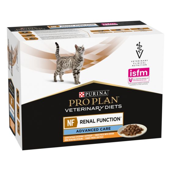 Purina Veterinary Diets Gato NF Renal Frango 85 gr x 10 (Saquetas)