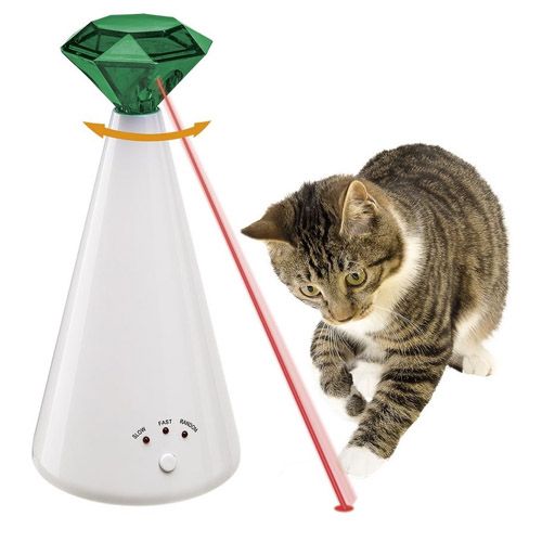 Brinquedo eletrónico para gatos Phantom Laser