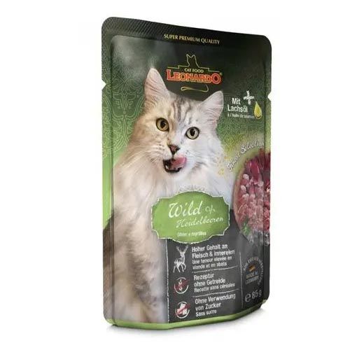 Leonardo Menu De Venado Y Arandano (Saquetas) 16 x 85 gr