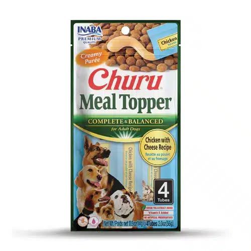 Churu Dog Meal Topper Chicken & Cheese - 12 x 56 gr (Envio 3 - 5 dias)