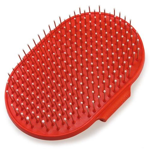 Escova de borracha puas metálicas Arquivet