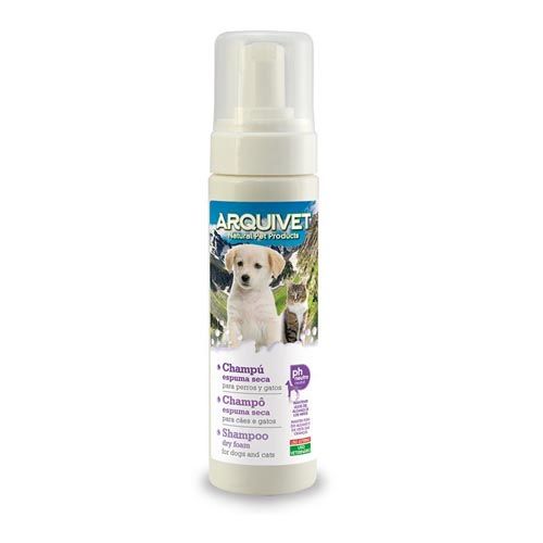 Champô espuma seca 200 ml Arquivet