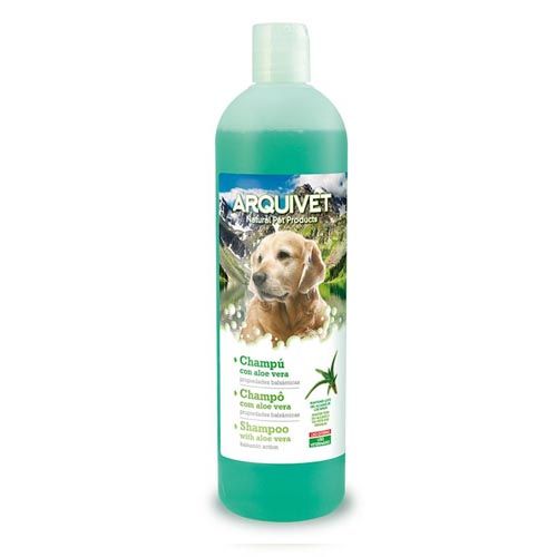 Champô natural calmante e cicatrizante com aloé vera 750 ml Arquivet