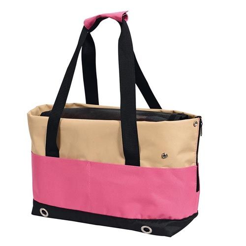Caixa de transporte rosa 40x22x28 cm Arquivet