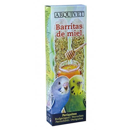 Barritas de mel para periquitos Arquivet 60 g