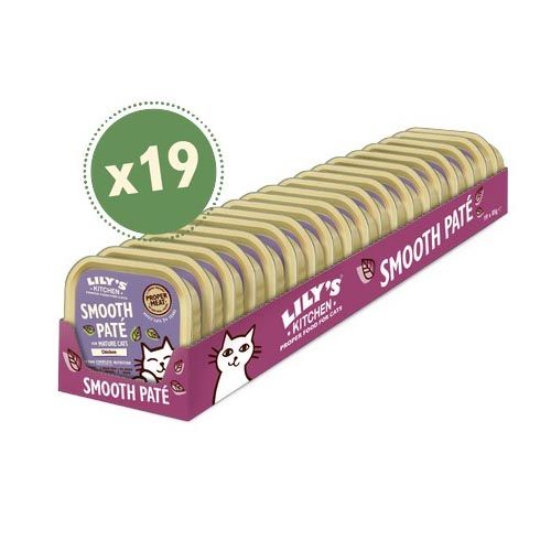 Lily's Kitchen Smooth Paté For Mature Cats  19X85 Gr (Envio 3 - 5 días)