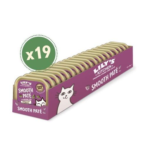 Lily's Kitchen Smooth Paté For Kittens Chicken & Cod With Salmon 19X85 Gr (Envio 3 - 5 días)r