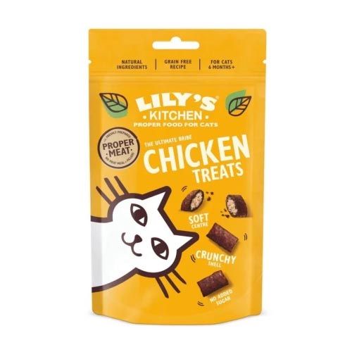 Lily's Kitchen Chicken Treats For Cats 10X60 Gr (Envio 3 - 5 días)