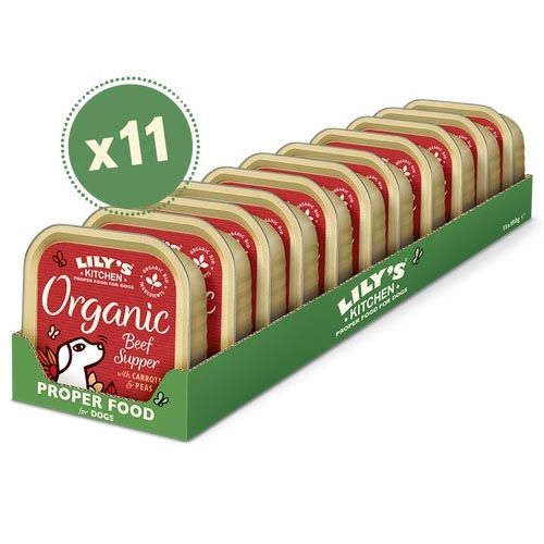 Lily's Kitchen Organic Beef Supper 11X150 Gr (Envio 3 - 5 días)