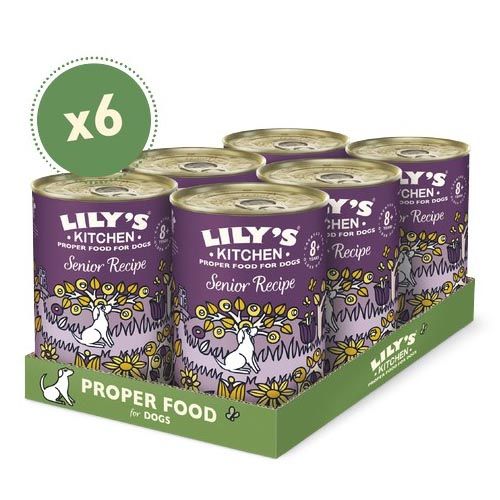Lily's Kitchen Senior Recipe Tin 6X400 Gr (Envio 3 - 5 días)