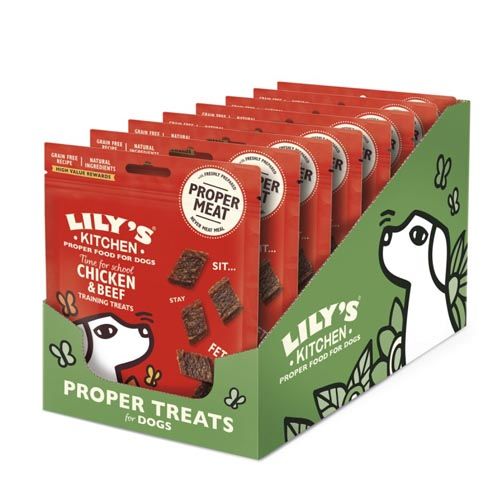 Lily's Kitchen Time For School Chicken & Beef Training 8X70 Gr (Envio 3 - 5 días)