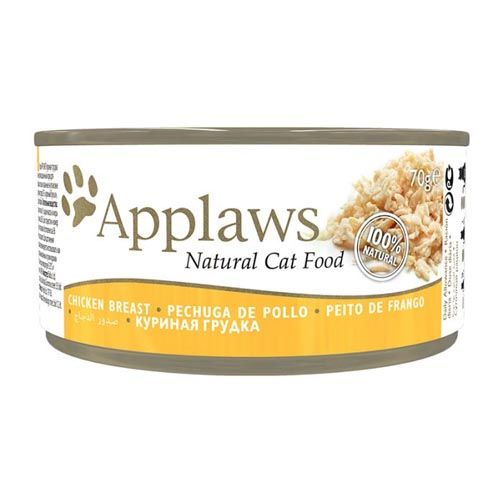 Applaws Cat Lata peito de frango (70 gr x 24)