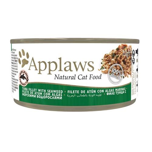 Applaws Cat Lata Atum com algas (70 gr x 24)