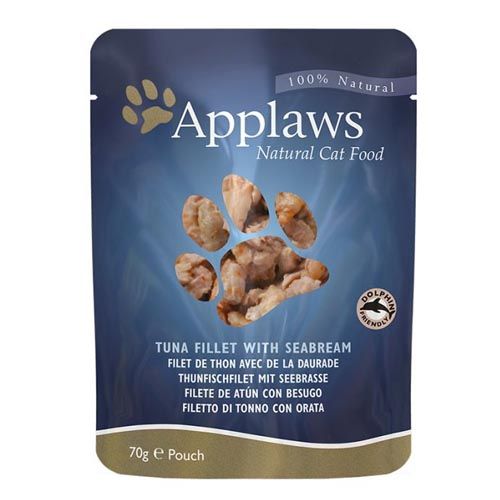 Applaws Cat Sachê Atum e dourada (70 gr x 12)