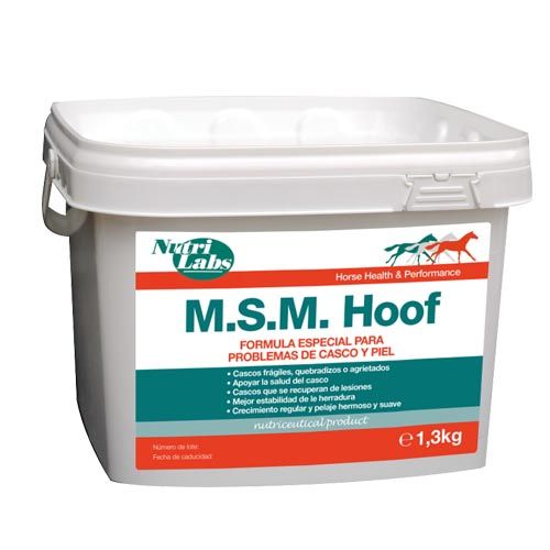 MSM Hoof Cavalhos 1,3 Kg