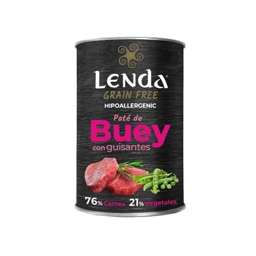 Lenda Dog PâtéPaté de Buey (Latas) - 400 gr x 12