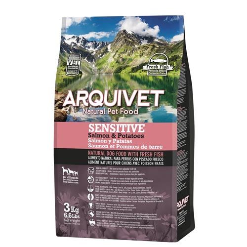 Arquivet Sensitive Salmon & Potatoes (Salmão e Batata)