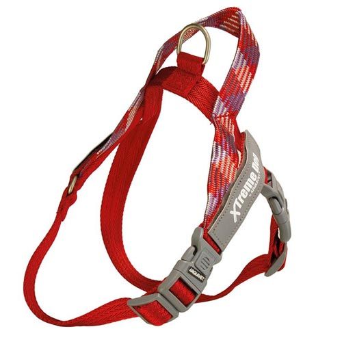 Arnês Xtreme Dog Piemonte Vermelho