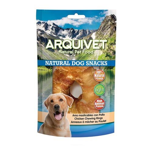 Aros mastigáveis frango