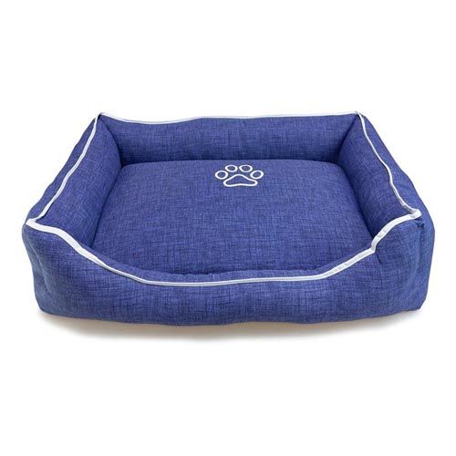 Cama Arquivet Azul com pegada e debrum