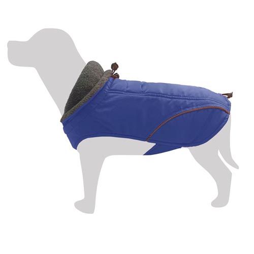 Colete cão refletor azul Cervino