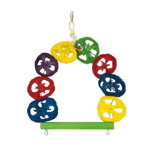 Baloiço pássaros multicolorido