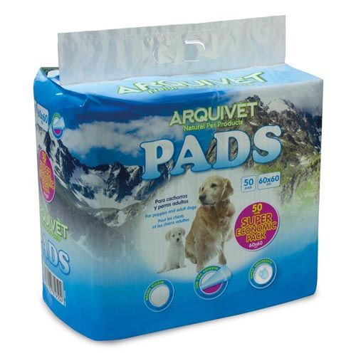 Empapadores cão Arquivet Pads