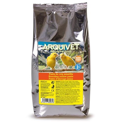 Pasta de cria amarela Arquivet
