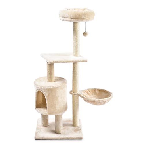 Raspador gatos Ice com cama extraível