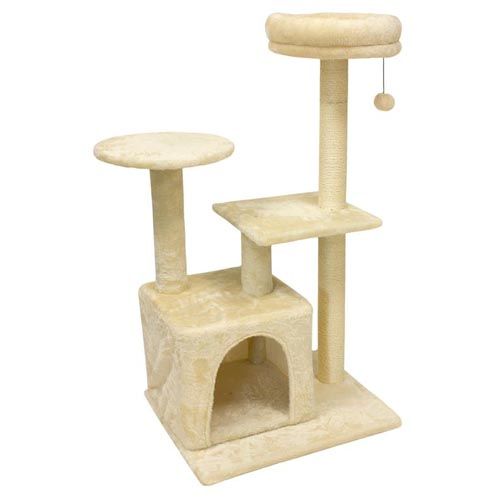 Raspador gatos Nude com cama extraível