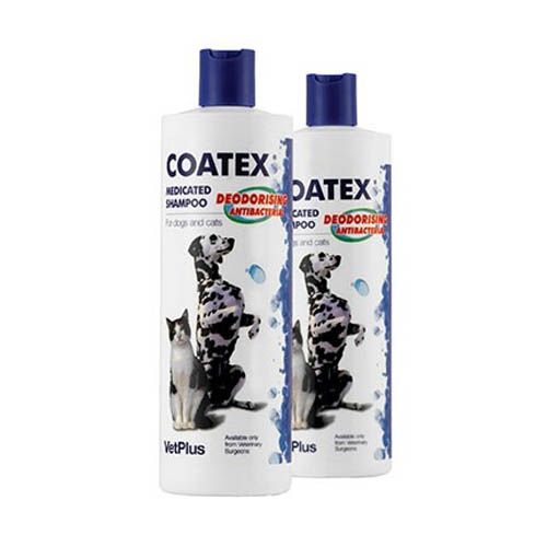 Champô tratamento Coatex para cães egatos