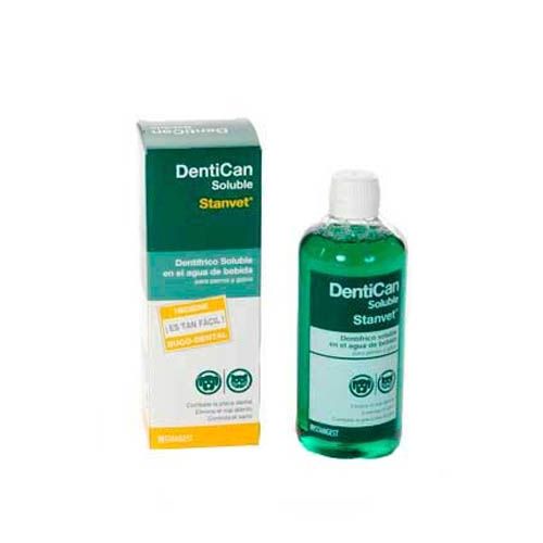 Dentífrico solúvel Dentican para cães e gatos