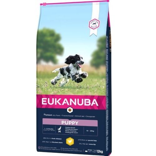 Eukanuba Puppy Raças Médias