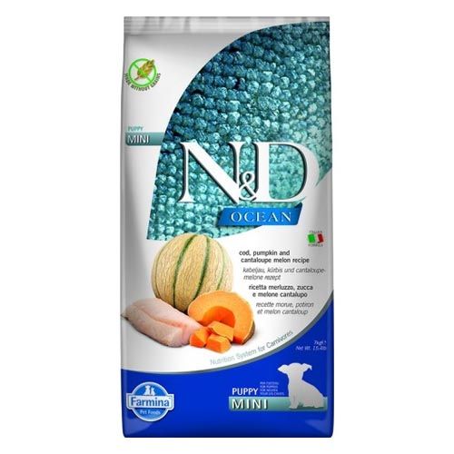 Farmina N&D Ocean Puppy Bacalhau Abóbora Mini