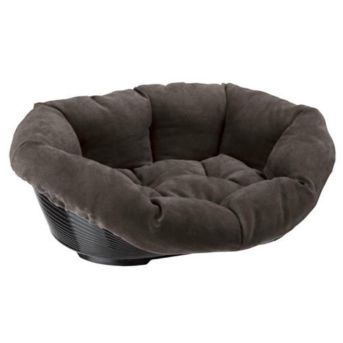 Cama Cães Ferplast Sofa Prestige Cinza
