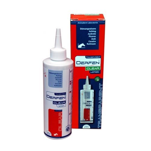 Derfen Clear Lotion Coceiras Cabalos (Envio 3 - 5 dias)