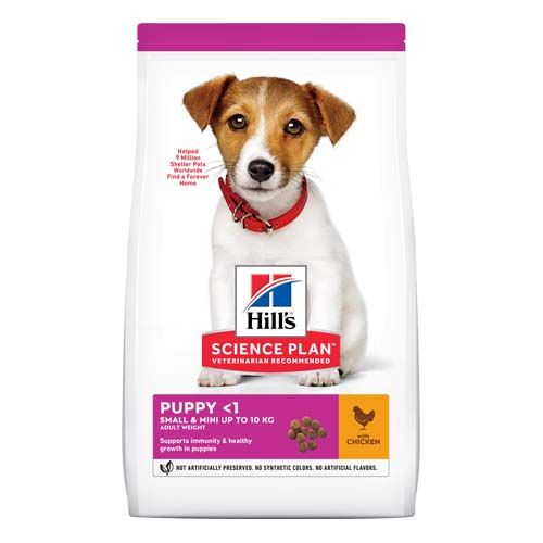 Hill's Science Plan Canine Puppy Small & Mini Frango