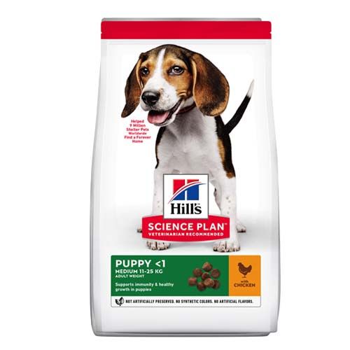 Hill's Science Plan Canine Puppy Medium Frango