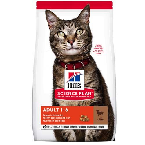 Hill's Science Plan Feline Adult Cordeiro & Arroz