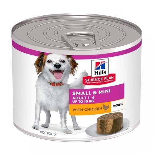 Hill's Canine Adult Mousse Small & Mini Chicken (Latas)