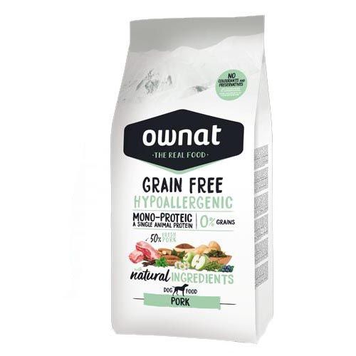 Ownat Grain Free Hypoallergenic Pork(Porco)
