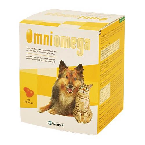 Suplemento Omega 3 Omniomega para cães e gatos