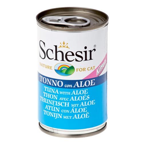 Schesir Gato Atum e Aloe Gatinhos (Latas)