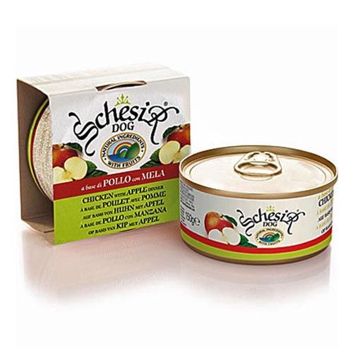 Schesir Cão Frango e maçã (Latas)