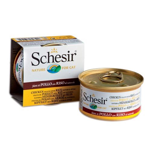 Schesir Gato Frango eArroz ao Natural (Latas)