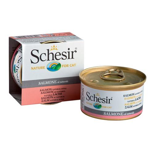 Schesir Gato Salmão ao Natural (Latas)