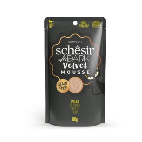Schesir Gato After Dark Velvet Mousse Pollo (Saquetas)
