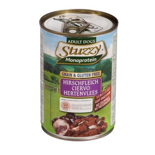 Stuzzy Dog Monoprotein Cervo (Latas)